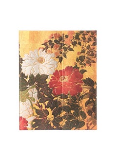 Paperblanks | Natsu | Rinpa Florals | Hardcover Journal | Ultra | Lined | Wrap | 144 Pg | 120 GSM  - Image 1