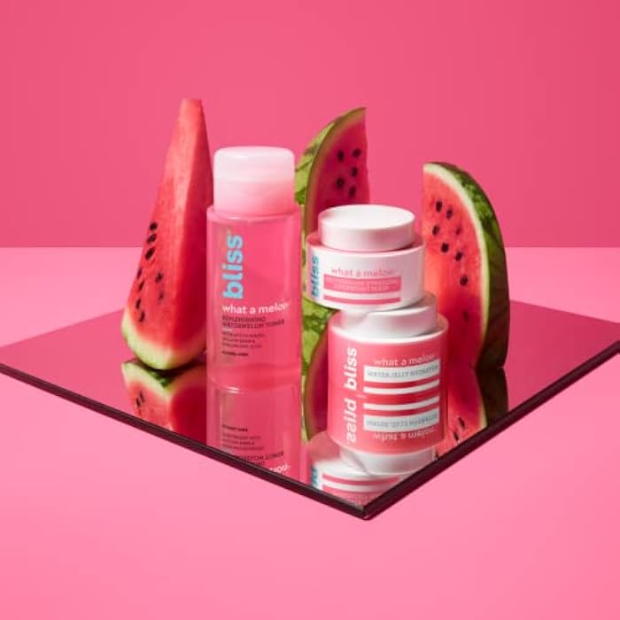 Bliss What a Melon Replenishing Watermelon Hyaluronic Acid Toner - 7 Fl Oz - Witch Hazel & Willow Bark - Hydrates, Refreshes and Energizes Tired Skin - Clean - Vegan & Cruelty-Free - Image 5