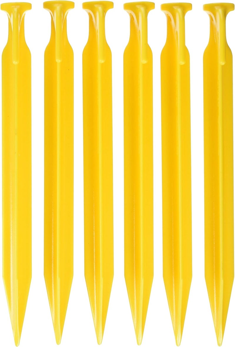 Coghlan's 9309 ABS 9-Inch Tent Pegs - Pack of 6, Multicolor - Image 1