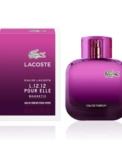 Eau de Lacoste L.12.12 Pour Ile Magnetic by Lacoste for Women - Eau de Parfum, 80 ml