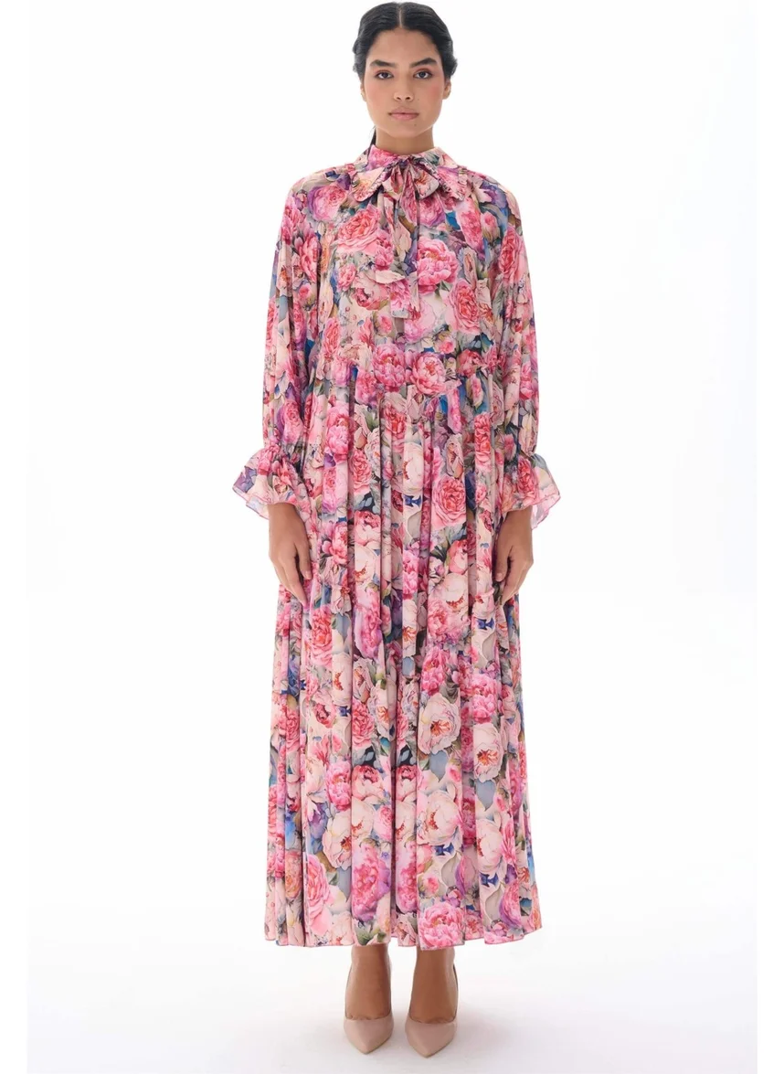 Miha Baby Collar Oversize Dress Pink