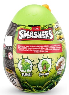 ZURU Zuru Smashers Nano Jurassic Light Up Dino Egg - Assorted/Style May Vary  - Image 4