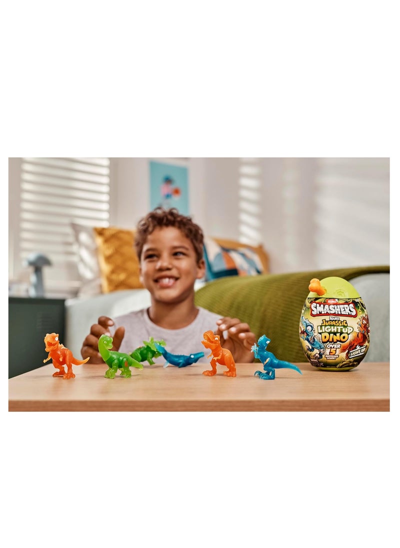 ZURU - Zuru Smashers Nano Jurassic Light Up Dino Egg - Assorted/Style May Vary - Image 1