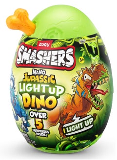 ZURU Zuru Smashers Nano Jurassic Light Up Dino Egg - Assorted/Style May Vary  - Image 2