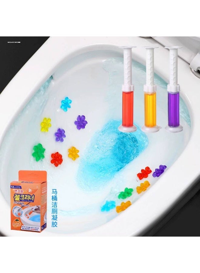 3-in-1 Disinfectant, Sanitizer, and Antiseptic - Gel syringe for sink and bathroom, long-lasting adhesive, available in multiple colors and scents - Image 1