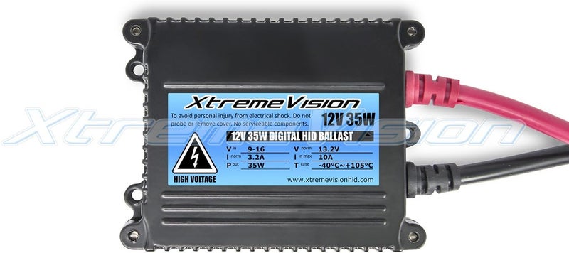 XTREME VISION Xtremevision 35W DC Xenon Bundle with Slim Ballast and H4/9003 6000K Light Blue Xenon Bulbs - Image 3