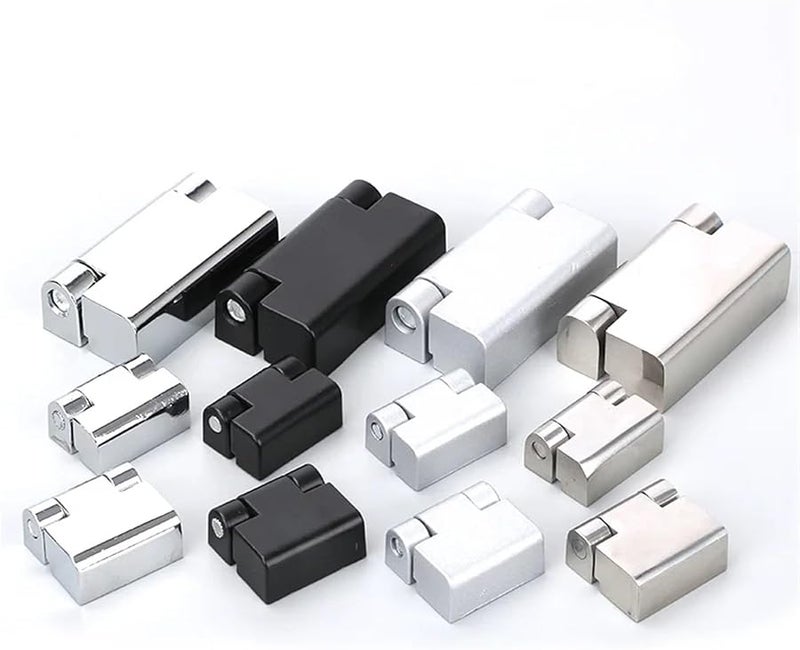 304 Stainless Steel Zinc Alloy Electrical Distribution Box Cabinet Door Hinge 2 Drawing Steel Color 1 Piece - Image 2