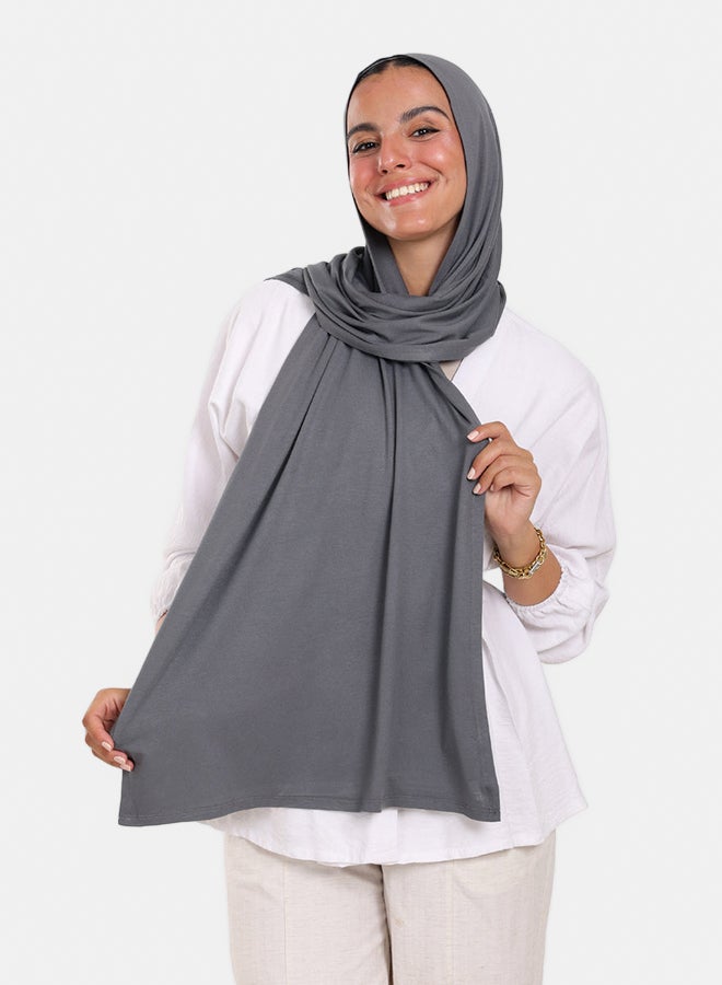 Clue Classic Viscose Solid Scarf - Image 1