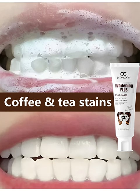 Teeth Whitening Toothpaste for Coffee and Tea Stains 100g
