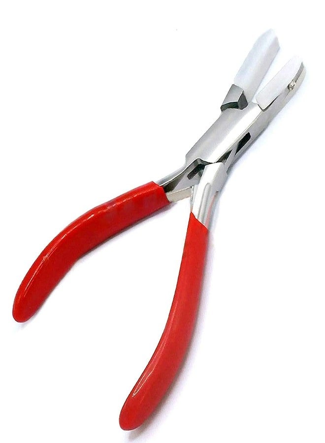 PRECISE CANADA Double Nylon Jaw Pliers Wire Forming Pliers with Red Adhesive Jaws for DIY Jewelry Making Hobby Projects - Image 1