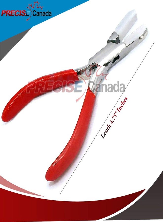 PRECISE CANADA Double Nylon Jaw Pliers Wire Forming Pliers with Red Adhesive Jaws for DIY Jewelry Making Hobby Projects - Image 3
