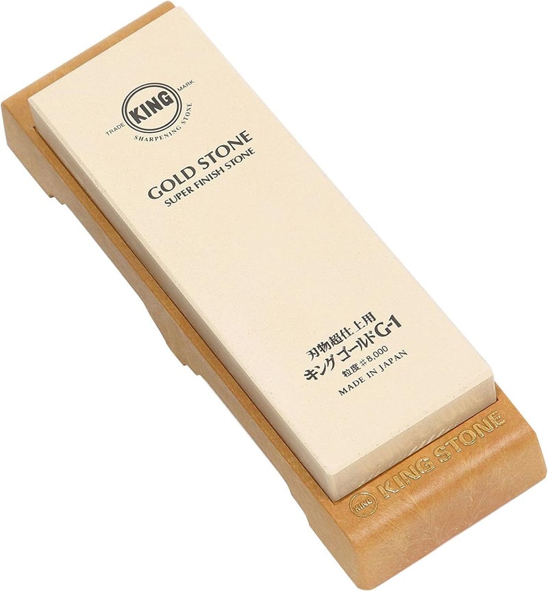 King Tokyo Design Studio Whetstone 21 x 7.3 x 2.2 cm Silver, Stone - Image 1