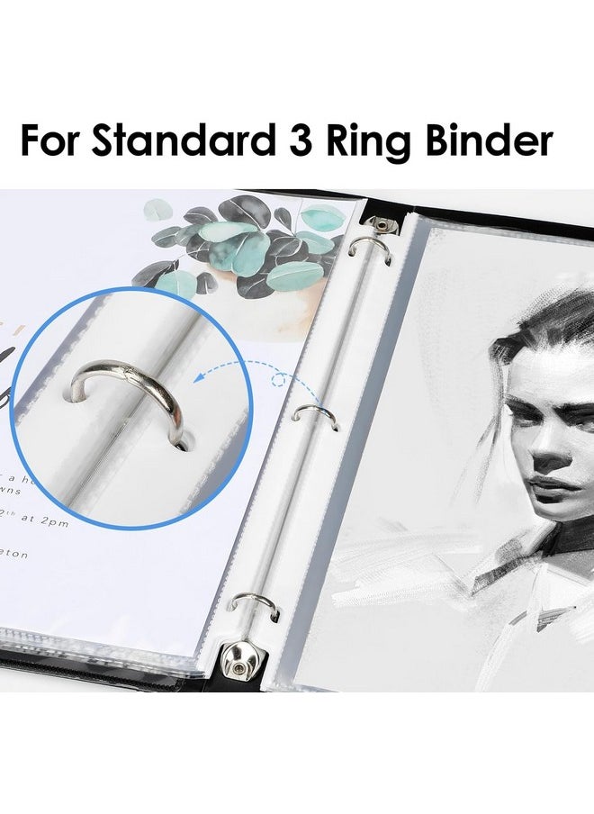 KTRIO - Sheet Protectors 8.5 X 11 Inch Clear Page Protectors For 3 Ring Binder, Plastic Sleeves For Binders, Top Loading Paper Protector Letter Size, 350 Pack - Image 1
