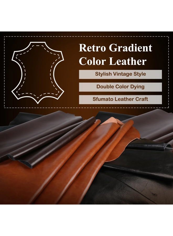 Banuce Vintage Genuine Leather Briefcase for Men Lock Lawyer Attache Case Laptop Messenger Bag - Image 5