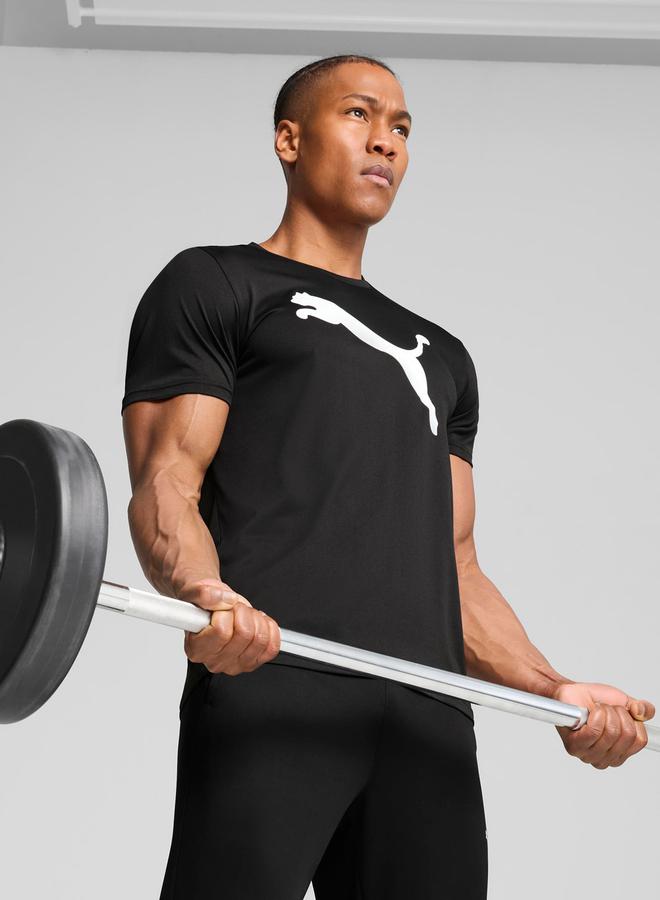 PUMA تي شيرت تدريب بياقة دائرية للرجال - Image 1