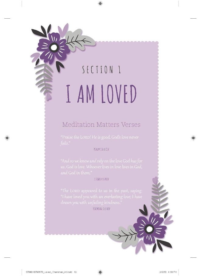 Loved and Cherished: 100 Devotions for Girls  - Image 5