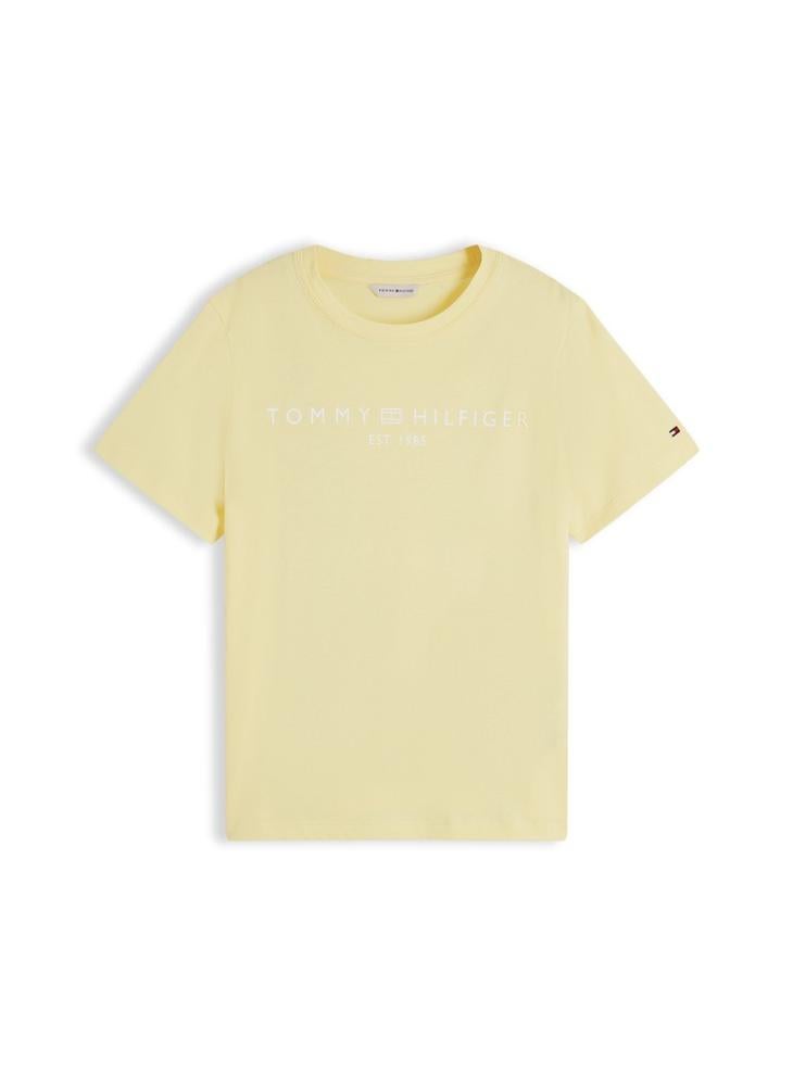 TOMMY HILFIGER Logo Jersey Crew Neck T-Shirt - Image 5