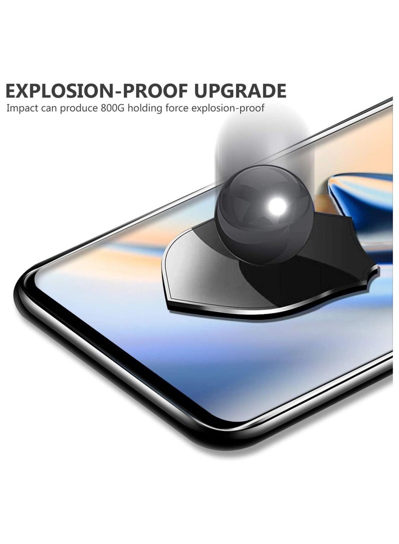 5D Tempered Glass For Oneplus 7 Pro, Ultra Thin Full Cover Screen Protector Protective Film For Oneplus 7 Pro - Black - Image 2