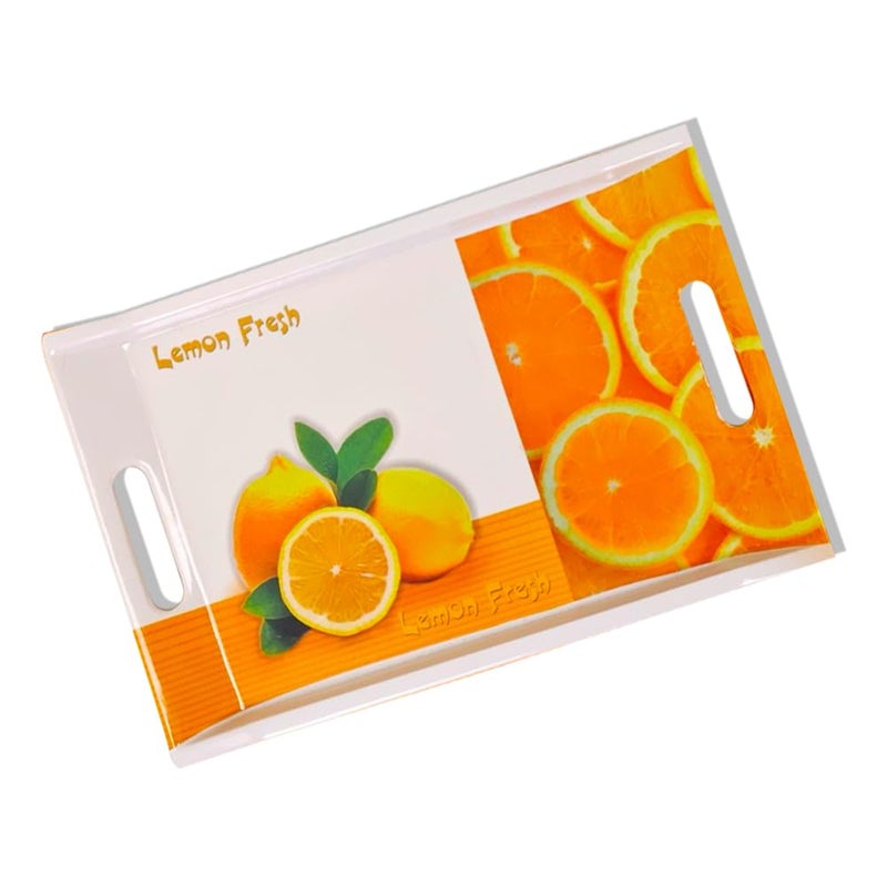 UPC PREMIUM HOUSEWARE U.P.C Serving Tray Set- Handcrafted & Hand-Painted for Kitchen/Table & Home Decor/Dinning/Gifts/Restaurants/Living Room/Coffee Table (Set of 3 Trays)(VIL001) - Image 4
