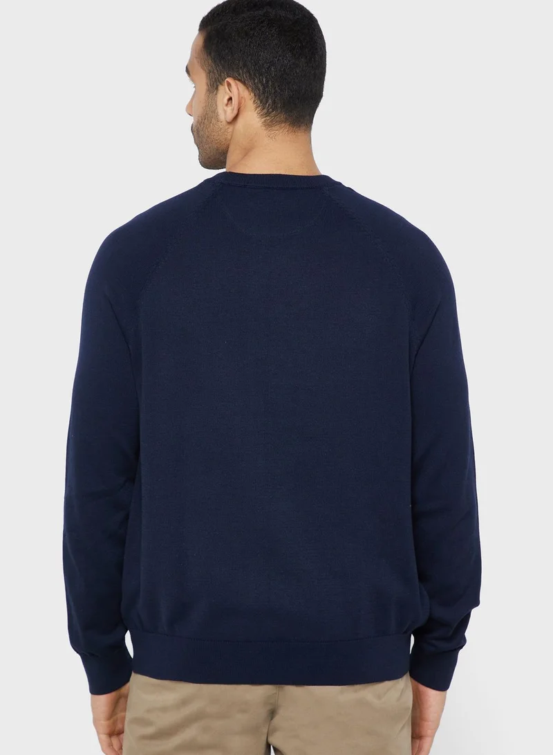 Mango Man Essential Crew Neck Sweater