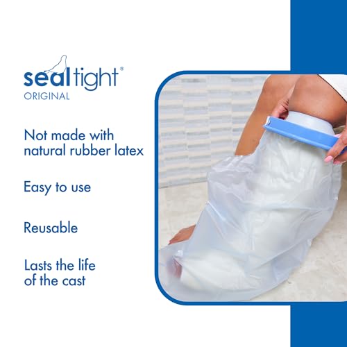 Brownmed - Seal-Tight Original Cast & Bandage Protector - Kid's Arm Cast Cover for Shower & Swimming - Waterproof Arm Bandage & Cast Cover - Durable Shower Cast Bag - Pediatric Small Arm - Image 5
