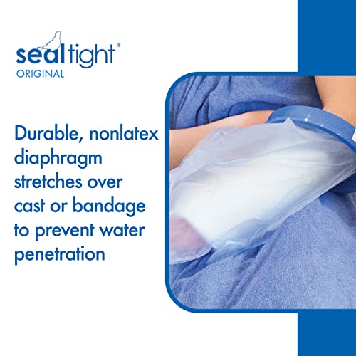 Brownmed - Seal-Tight Original Cast & Bandage Protector - Kid's Arm Cast Cover for Shower & Swimming - Waterproof Arm Bandage & Cast Cover - Durable Shower Cast Bag - Pediatric Small Arm - Image 4