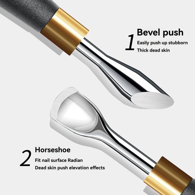 Stainless steel dead skin push   Silver - Image 2