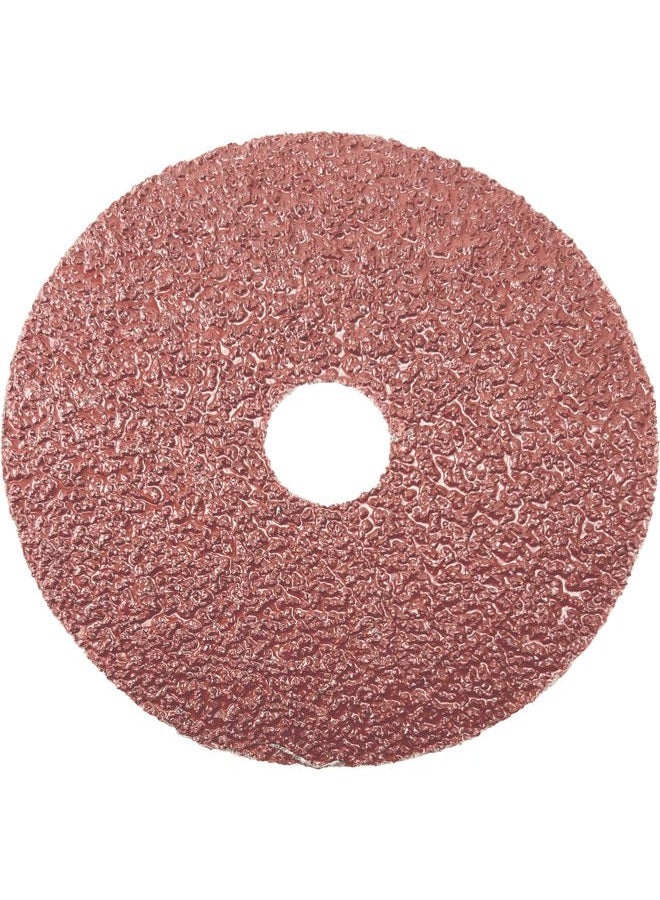 Sungold Abrasives 16907 4-1/2-Inch x 7/8-Inch Center Hole 100 Grit Aluminum Oxide Fiber Disc, 25-Pack - Image 1