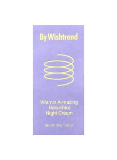 By Wishtrend By Wishtrend, Vitamin A-Mazing Bakuchiol Night Cream, 1.05 oz (30 g)  - Image 2