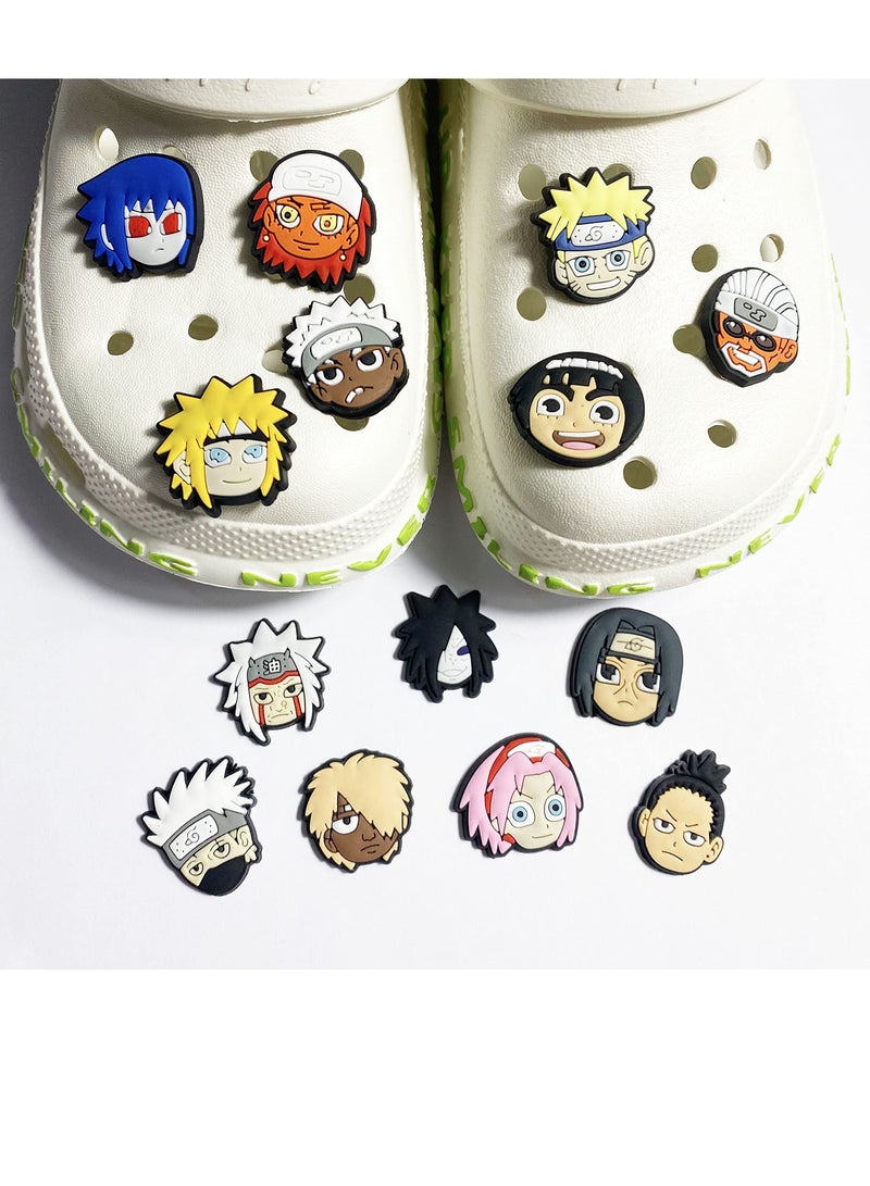 Zikra Shoe Decoration Charms for Crocs 45 Shoe Charms 2 Wristband Shoe Charms Pins for Crocs Shoes Sandals Buckle Party Birthday Gift Charms Bracelet Wristband Decorations for Adult Men Women Kids - Image 2