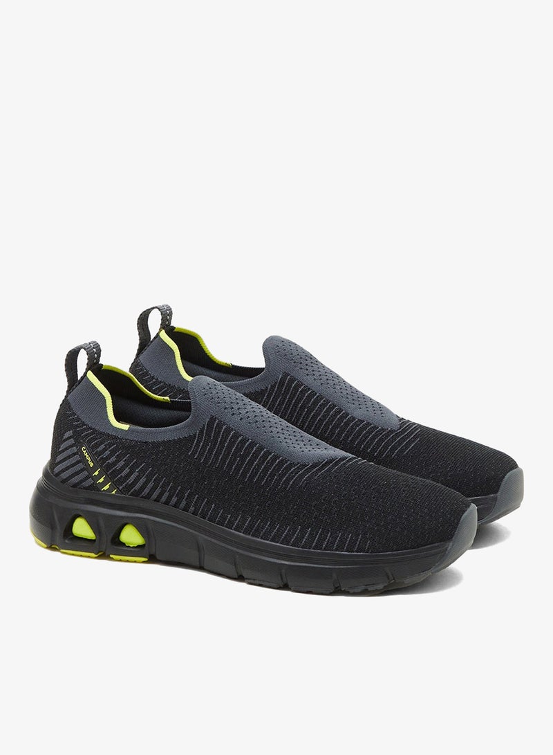 CAMPUS Men's Black Slip On Shoes - Lightweight Shoes, Minimalist Designed for Style - Image 3