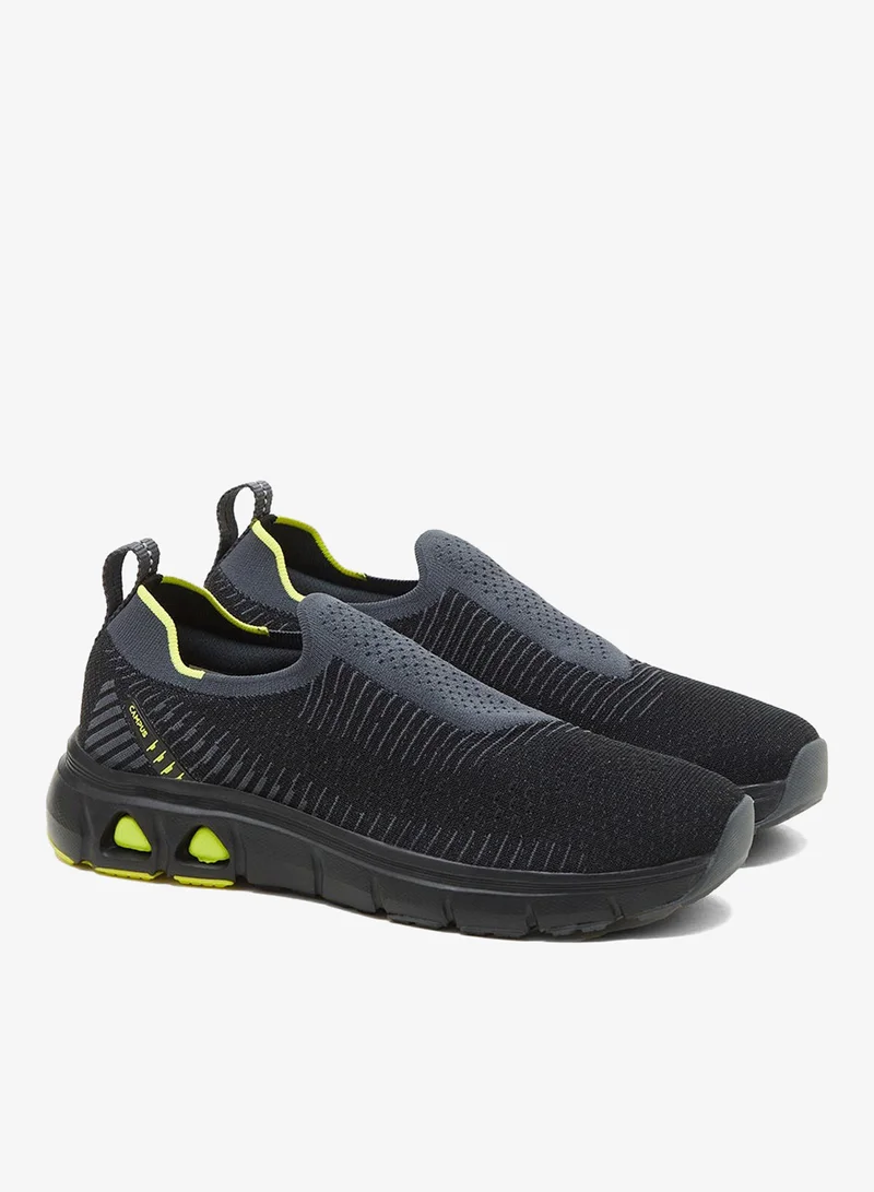 CAMPUS Blk Men's Black Slip On Shoes - Lightweight Shoes, Minimalist Designed for Style for Men | Best Price UAE