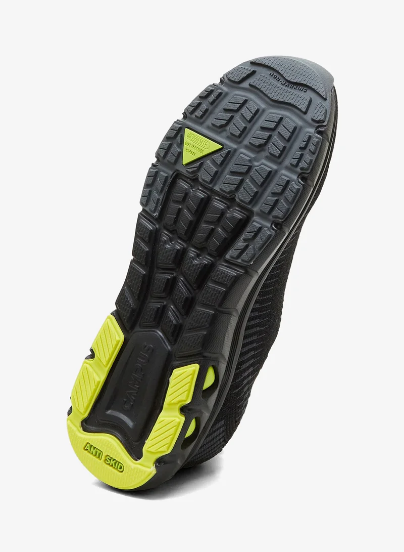 CAMPUS Blk Men's Black Slip On Shoes - Lightweight Shoes, Minimalist Designed for Style for Men | Best Price UAE