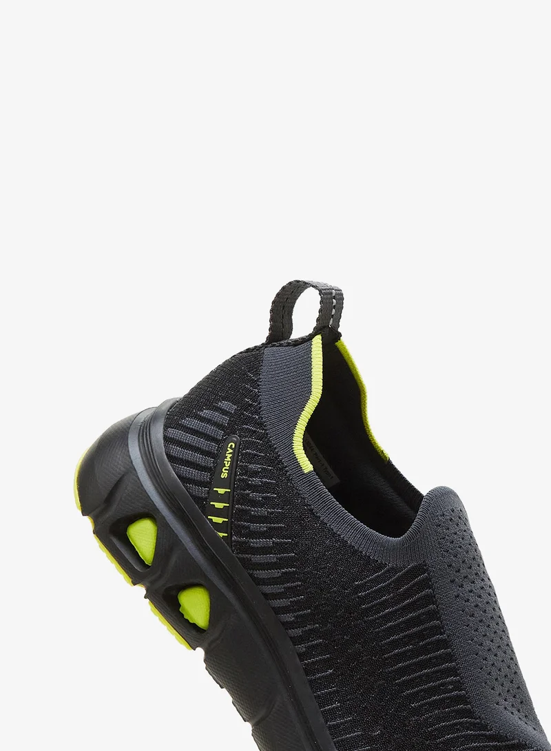 CAMPUS Blk Men's Black Slip On Shoes - Lightweight Shoes, Minimalist Designed for Style for Men | Best Price UAE
