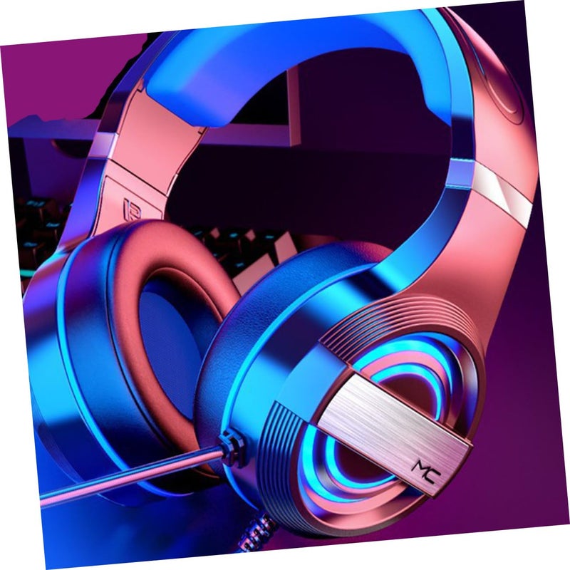 USB Gaming Headset With Microphone LED Light Comfortable For Long Use - Image 3