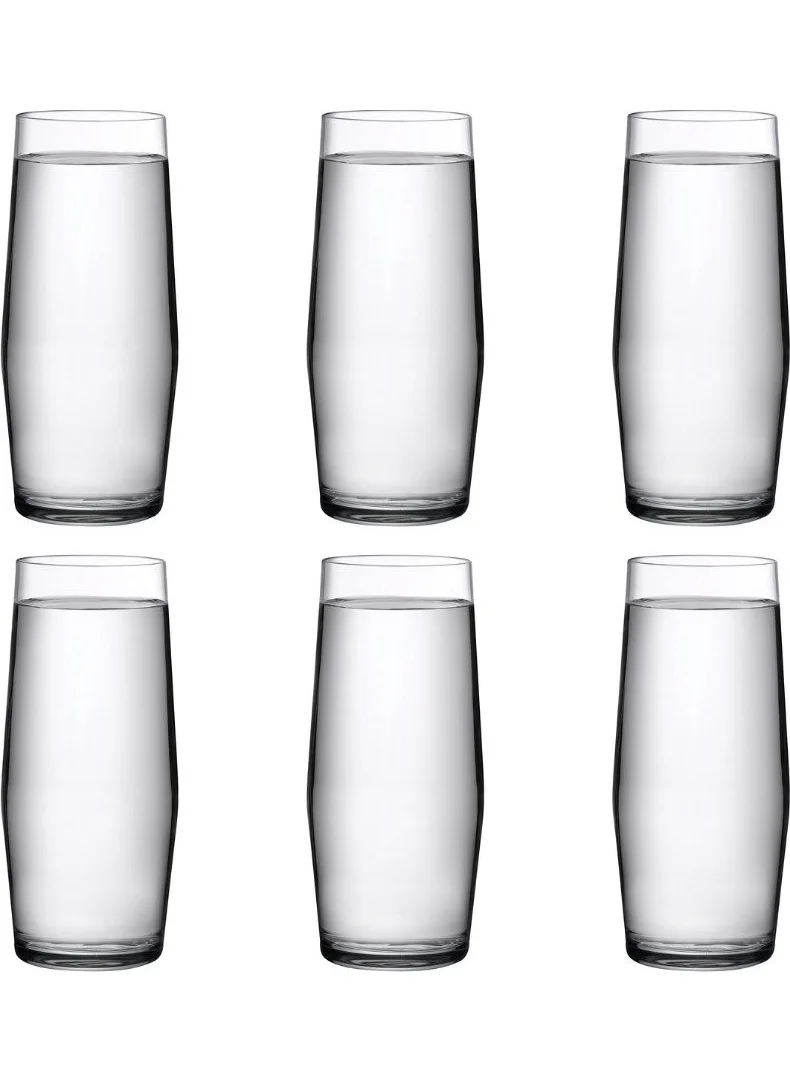 Paşabahçe Nude Logo Set of 6 Anise Raki Glasses 64074