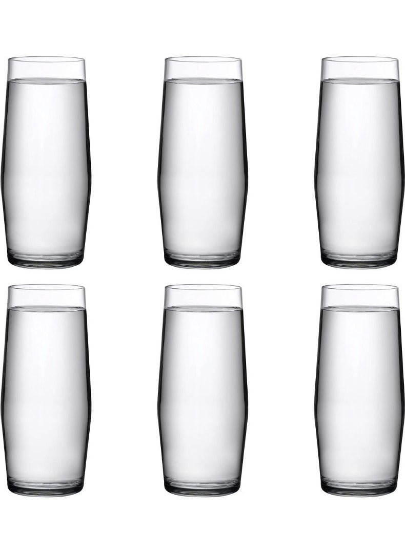 Paşabahçe Nude Logo Set of 6 Anise Raki Glasses 64074  - Image 1