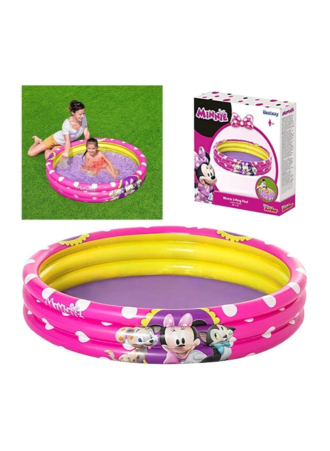 Bestway Minnie 3-Ring Pool (122 x 25 cm) - Image 3