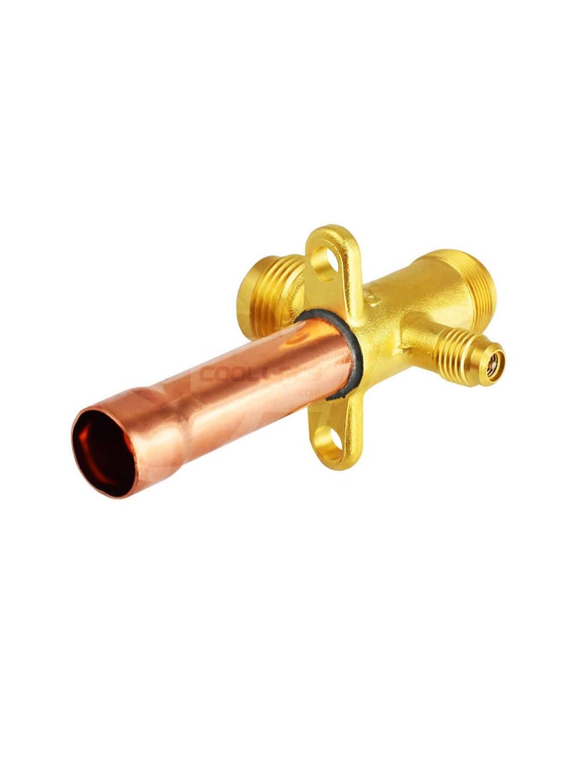 Air Conditioner Service Valve/condenser split Valve 5/8 inch straight type - Image 2