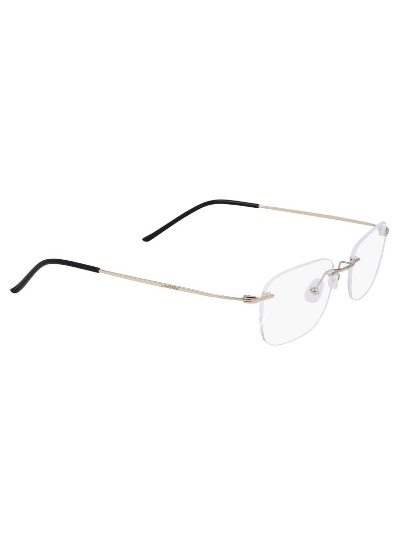 CALVIN KLEIN Calvin Klein Rectangle -CK22125TD 001 52 Unisex Eyeglasses Frame  - Image 3