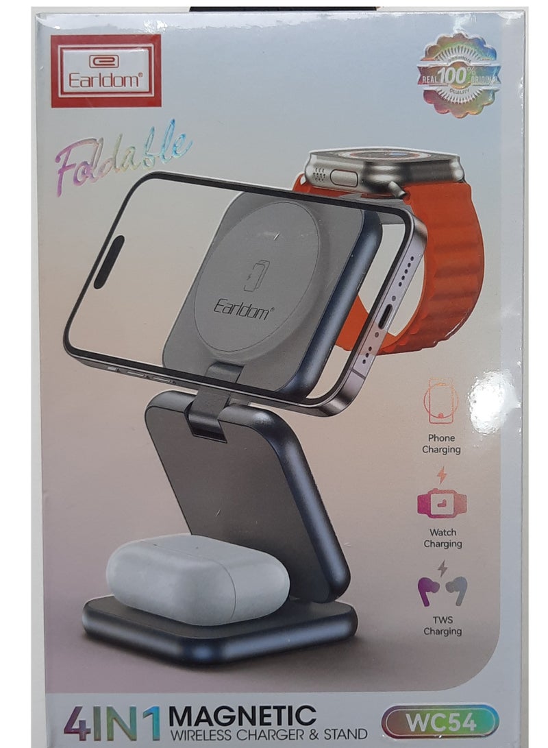 Earldom 4 IN 1 WIRELESS CHARGER AND STAND - Image 1