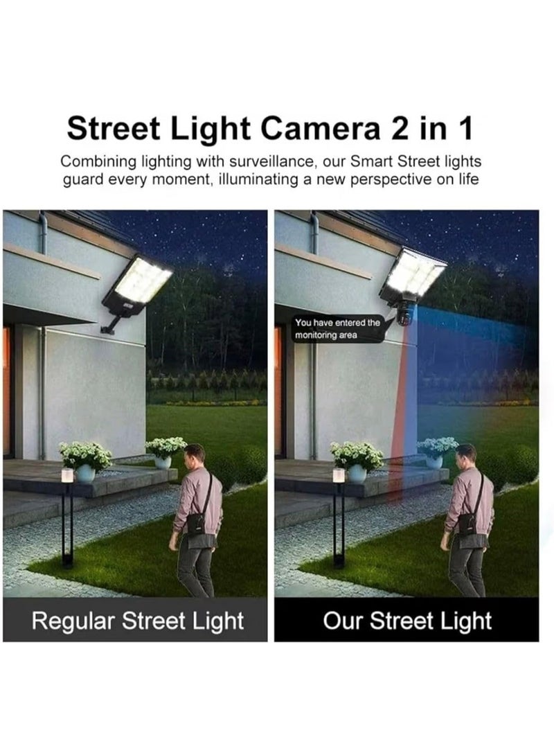 Denx Smart Solar Security Camera (Model DX3632) - 20000mAh Battery, Smart Tracking, Advanced Night Vision, IP65 Waterproof with Built-in LED Flashlight - Image 5