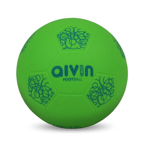 Aivin Home-Play Football | Premium PVC RTM Material | Non-Slip Surface | Official 47cm Circumference | Indoor Play Football (Mint, 1) - Image 1