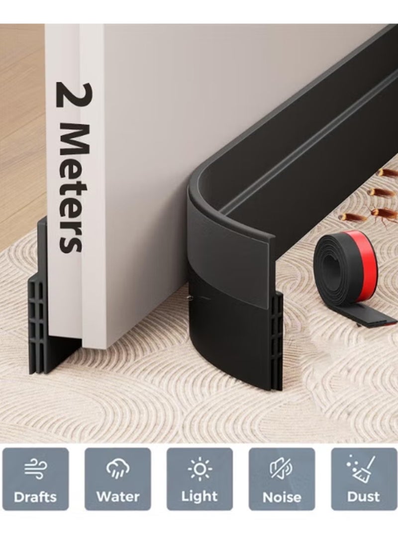 general Under Door Draft Stopper- Wind Dust Noise 200cm in length - Image 1