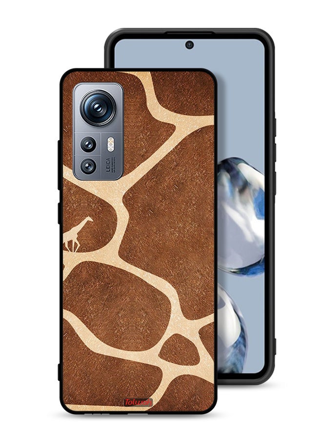 Tolwak Xiaomi 12S Protective Case Cover Giraffe Skin - Image 1
