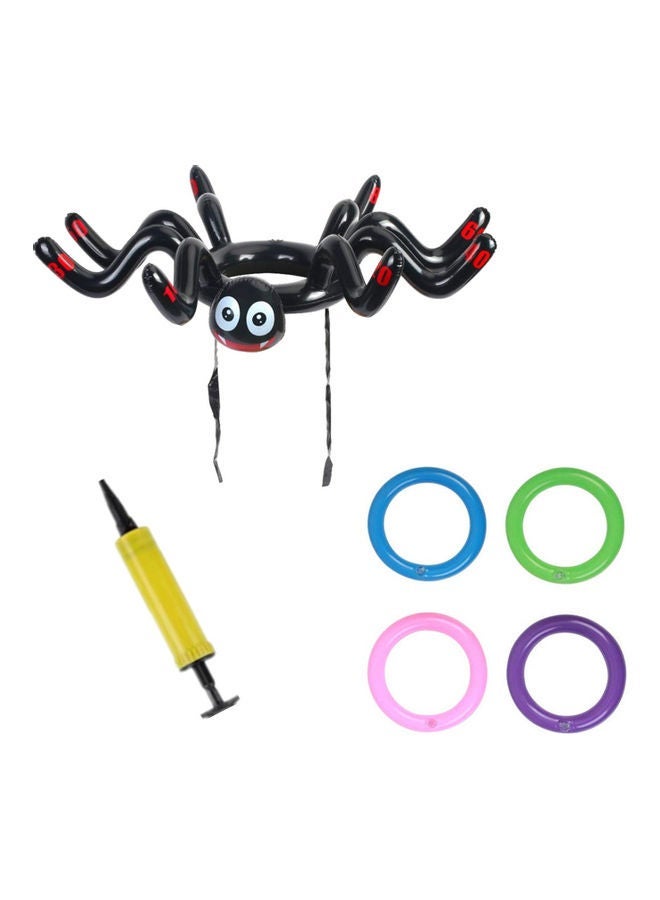 NIBEMINENT Inflatable Spider Ring Toss Game Set - Image 1