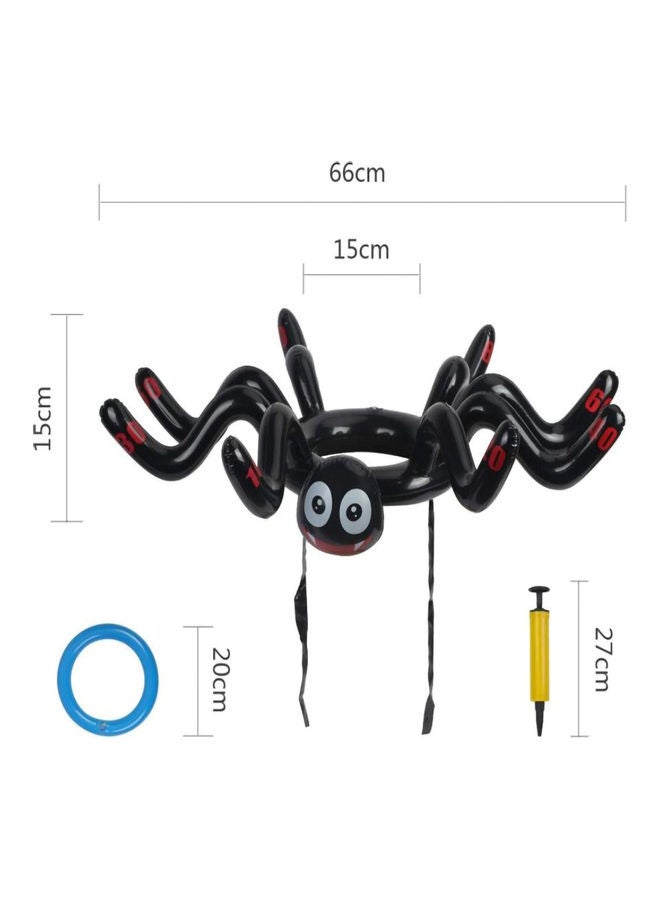 NIBEMINENT Inflatable Spider Ring Toss Game Set - Image 2
