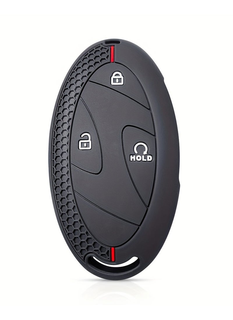 Service Zone - Silicone Car Remote Key Fob Case Cover Holder for Hyundai Santa Fe MX5, Tucson 2025, Ioniq 2021, Kona 2024 - Image 1