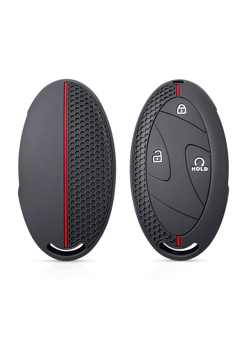 Service Zone - Silicone Car Remote Key Fob Case Cover Holder for Hyundai Santa Fe MX5, Tucson 2025, Ioniq 2021, Kona 2024 - Image 1