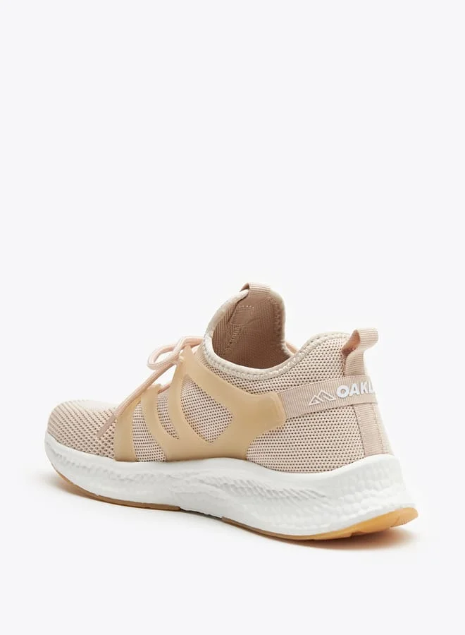 Oaklan by Shoexpress Women Textured Running Shoes with Lace Closure